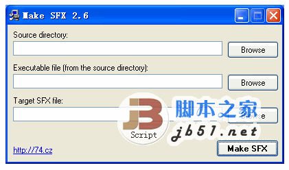 Make SFX 创建SFX自解压文件程序 v5.2.38.122 绿色英文免费版 