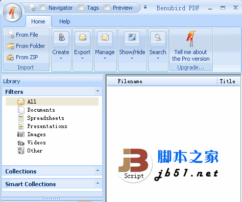 Benubird PDF v1.4.0.7 绿色免费版 组织管理PDF文档工具