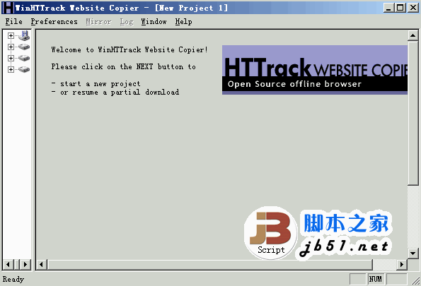 HTTrack Website Copier 线下浏览器工具 V3.48-22 多语免费安装版 