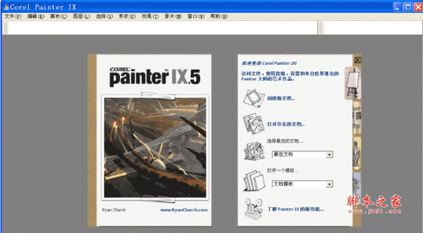 Corel Painter IX 绿色中文版 最完美的电脑美术绘画软件(118M)