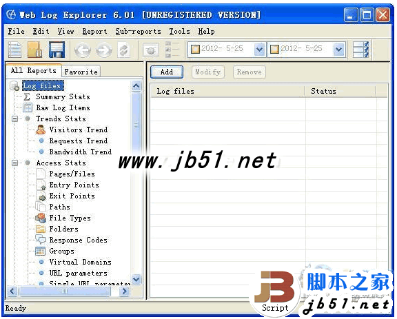 Web Log Explorer V6.01 Build 0971 网站浏览者IP详细资料统计工具
