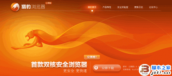 金山猎豹浏览器 最安全最快浏览器 开发版 V7.1.3622.400 中文官