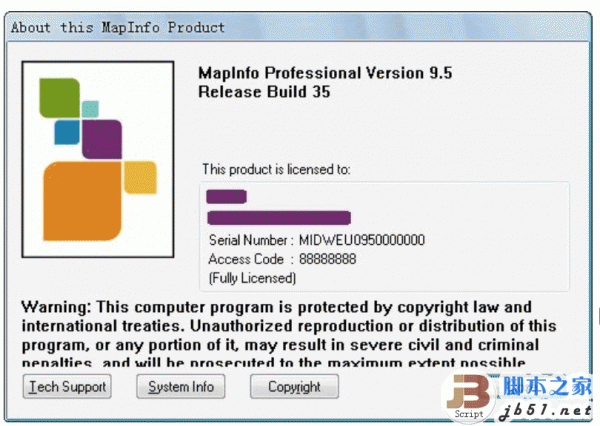 MapInfo 9.5 专业版 MapInfo Professional 9.5 业界领先的绘图及