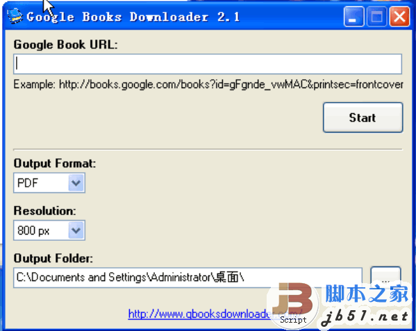 谷歌图书下载工具 Google Books Downloader  v2.1 绿色免费版