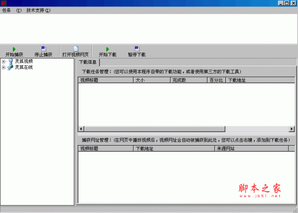 灵狐网络视频下载大师 3.0B 绿色免费中文版