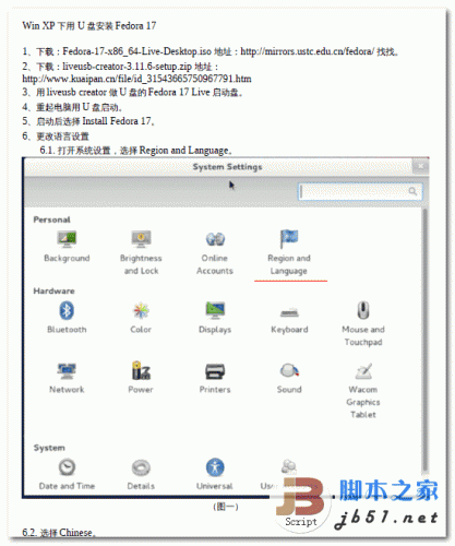 Win XP下用U盘安装Fedora 17 中文PDF清晰版