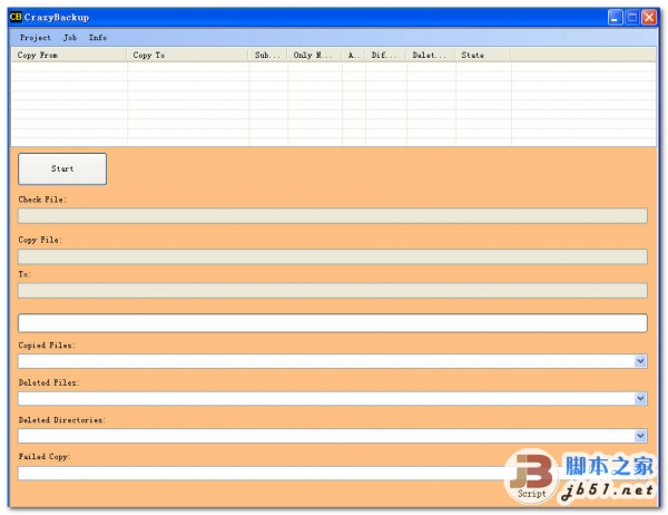 CrazyBackup 文件夹备份 v1.2 英文绿色免费版