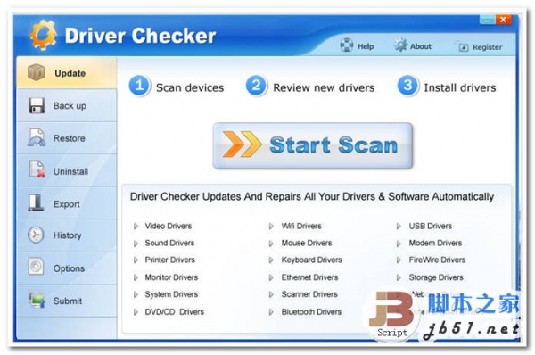 Driver Checker 驱动程序检测 V2.7.5 英文破解绿色版