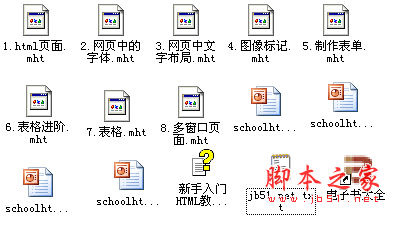 入门级新手HTML教程打包合集