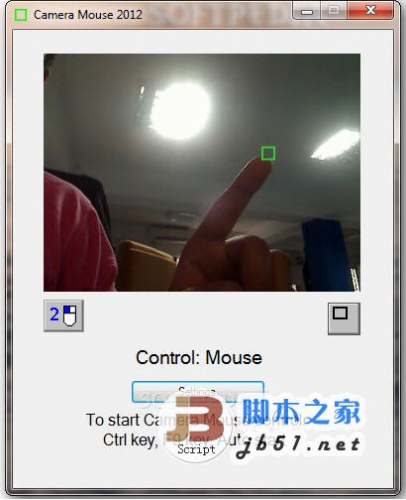 Camera Mouse 2012 摄像头鼠标 帮助残疾人士使用计算机