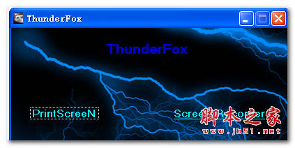 屏幕截图录像 ThunderFox v1.0.0.0 绿色版