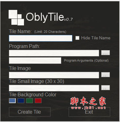 win8开始画面应用管理 OblyTile v0.88 官方版