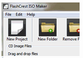 iso映像文件制作工具 FlashCrest ISO Maker v1.0 绿色英文免费版