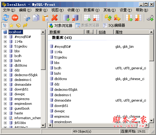 MySQL-Front(Mysql管理工具) V5.3 官方中文安装版