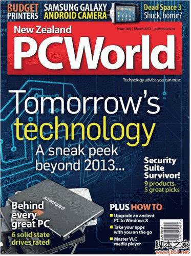 计算机世界-2013年3月 (PC World - March 2013) PDF 影印版[35M]