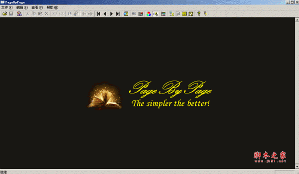 PageByPage(编辑文本兼阅读软件) v1.11 绿色免费版 
