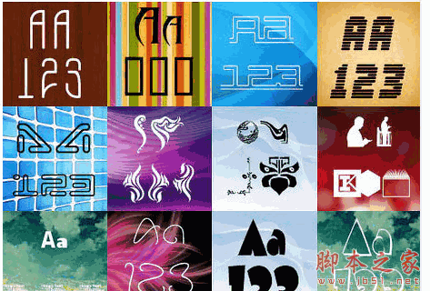 常用个性英文字体打包 英文字体自带安装系统