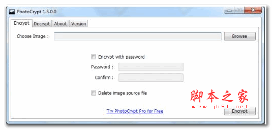 照片加密软件(PhotoCrypt) v1.3.0.0 官方免费版