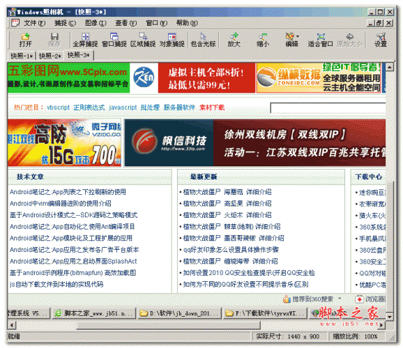 windows照相机(屏幕捕捉软件) v2.0 中文绿色版