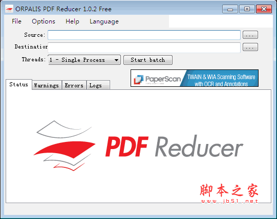 PDF压缩软件(ORPALIS PDF Reducer) v3.1.3 免费安装版