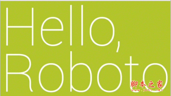 roboto字体打包合集 共16款英文字体