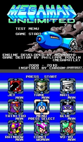 洛克人:无限(MegaMan Unlimited)免安装硬盘免费版