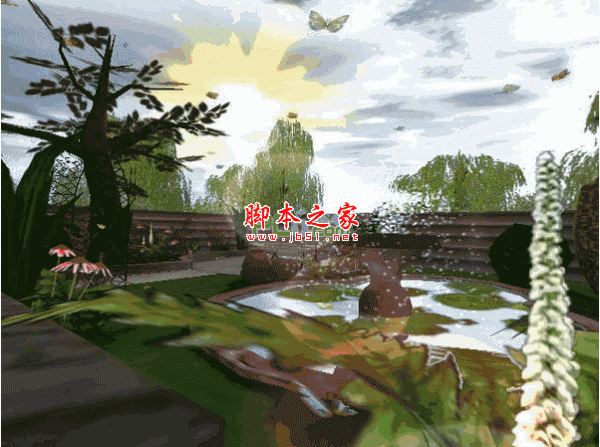 3D蝴蝶花园电脑屏保 梦幻美 V1.08 官方安装版