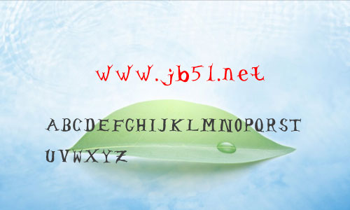 Robot Teacher字体 英文字体 卡通可爱字体