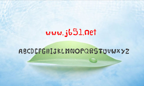 Levity字体 英文字体 卡通可爱字体