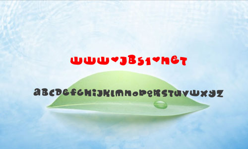 monafont字体 英文字体 卡通可爱字体