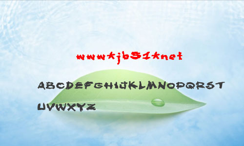 famous fromage字体 英文字体 卡通可爱字体