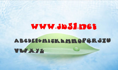 fatty bombatty字体 英文字体 卡通可爱字体