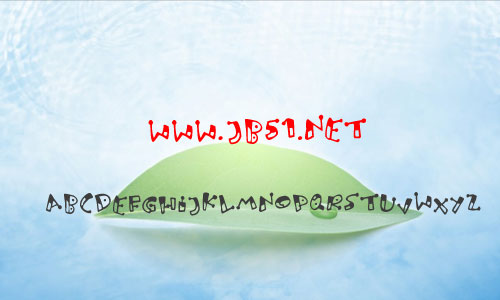 bungnippe字体 英文字体 卡通可爱字体