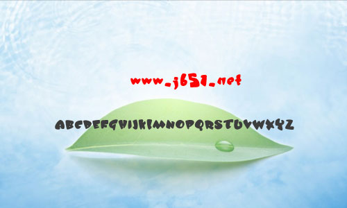 jelly belly字体 英文字体 卡通可爱字体