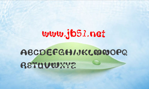 thickhead字体 英文字体 卡通可爱字体