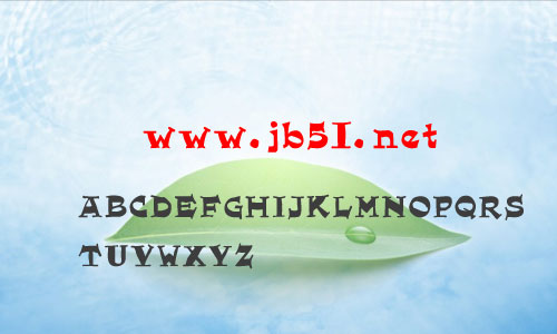 eglantine字体 英文字体 卡通可爱字体