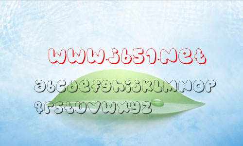 bubblegums字体 英文字体 卡通可爱字体