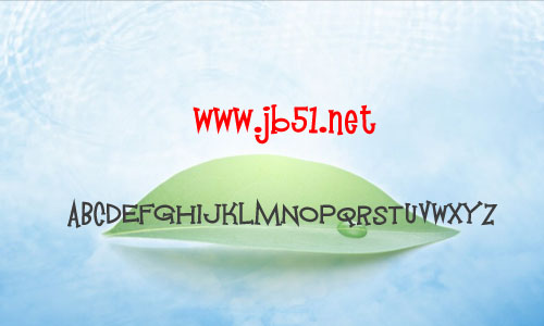 mandingo字体 英文字体 卡通可爱字体