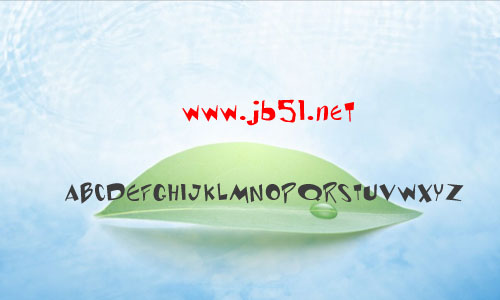 ren stimpy字体 英文字体 卡通可爱字体