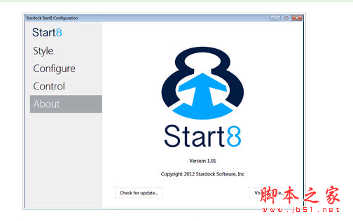 win8开始菜单(StartW8) v1.2.45.0 官方安装版