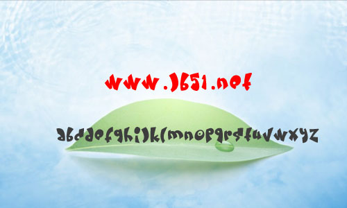 cream and sugar字体 英文字体 卡通可爱字体