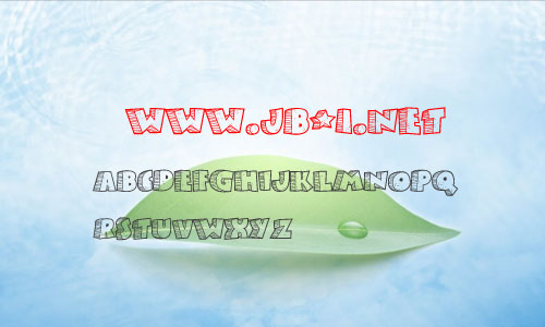 stoney billy字体 英文字体 卡通可爱字体