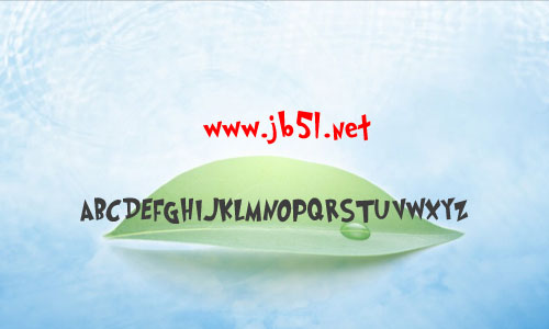 grinched字体 英文字体 卡通可爱字体