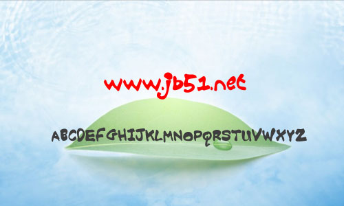 croobie字体 英文字体 卡通可爱字体