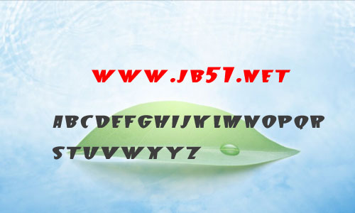 beetle j字体 英文字体 卡通可爱字体