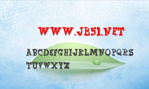 cornfed字体 英文字体 卡通可爱字体