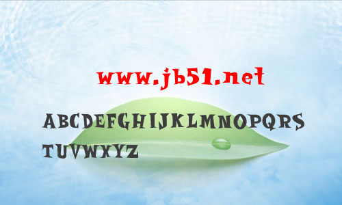 spooky magic字体 英文字体 卡通可爱字体