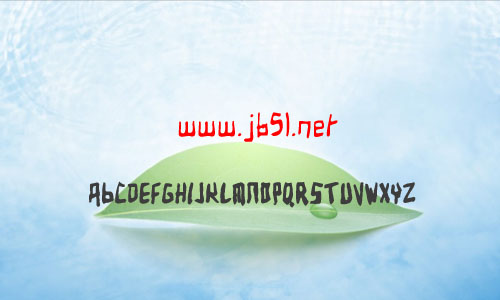 birdland aeroplane字体 英文字体 卡通可爱字体