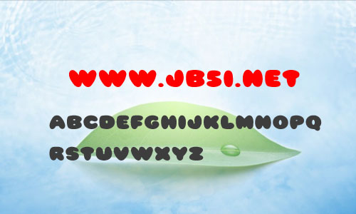 pleasantly plump字体 英文字体 卡通可爱字体