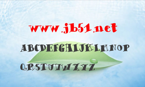 chunky times字体 英文字体 卡通可爱字体